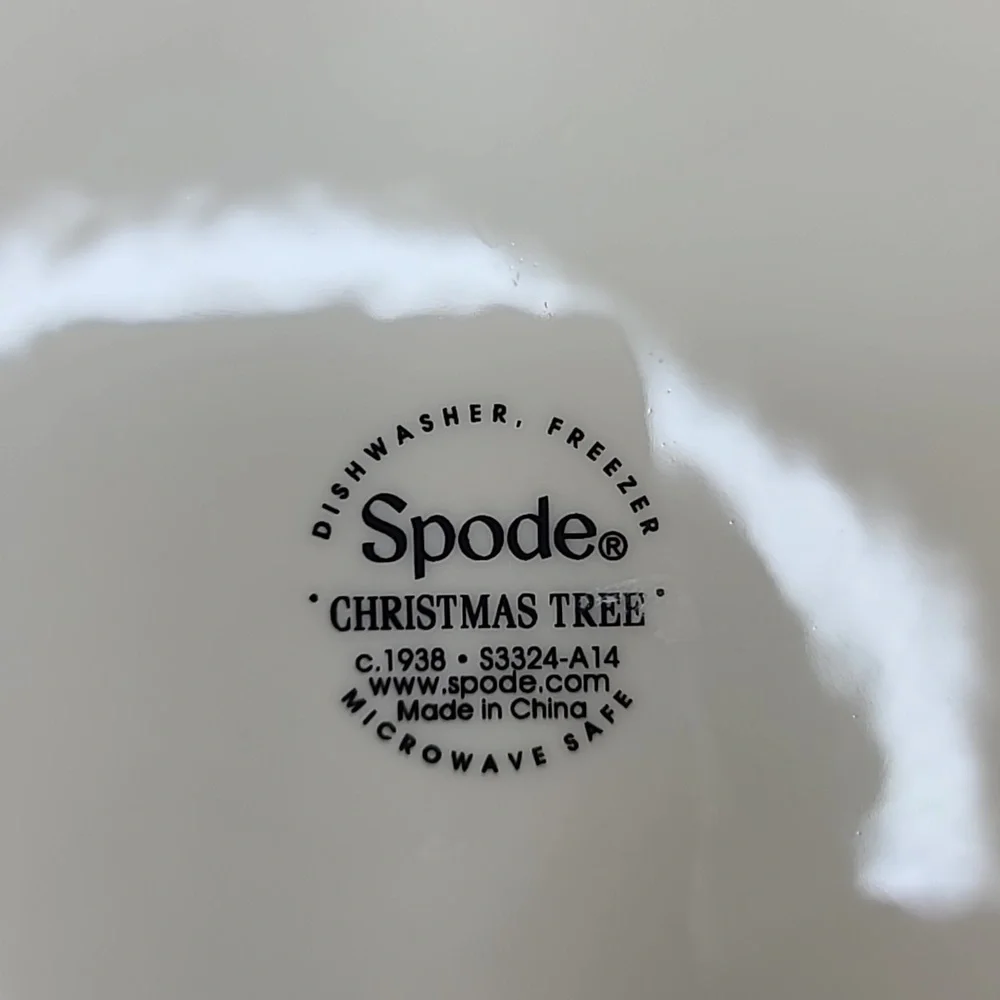 Spode Christmas Tree 
